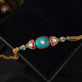 Ellie statement choker and bracelete
