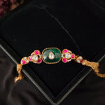 Ellie statement choker and bracelete