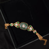 Ellie statement choker and bracelete