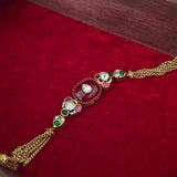 Ellie statement choker and bracelete