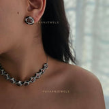 Jessica Semi Precious stone Necklace