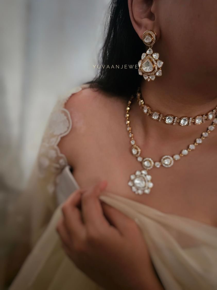Eraya Uncut Polki Necklace