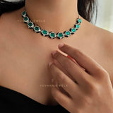 Jessica Semi Precious stone Necklace