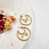 Chaand Sitara Earrings