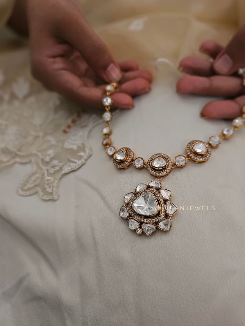 Eraya Uncut Polki Necklace