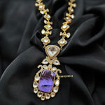 Fabiana polki and Quartz necklace