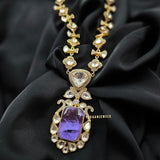 Fabiana polki and Quartz necklace