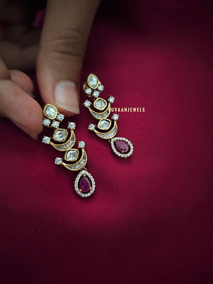 Kavya polki necklace