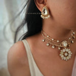 Akruti Polki & stone Necklace
