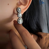 Myra Necklace Set (Silver Plated)