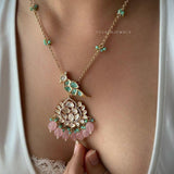 Shifra polki necklace