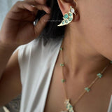 Shifra polki necklace