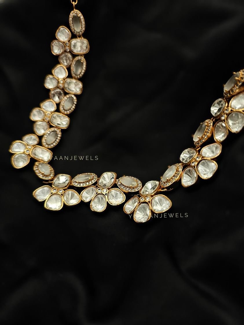 Sutra Polki Necklace