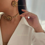 Sun-kissed Gold Choker
