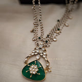 Pavak pearl Quartz Necklace