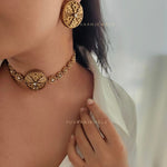 Sun-kissed Gold Choker