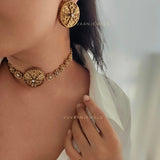 Sun-kissed Gold Choker