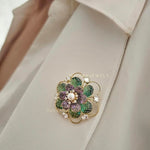 Natures kiss Floral Brooch pin