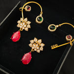 Ansa semi precious stone Earcuffs