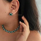 Jessica Semi Precious stone Necklace