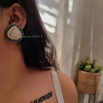 Amanda semi precious stone studs