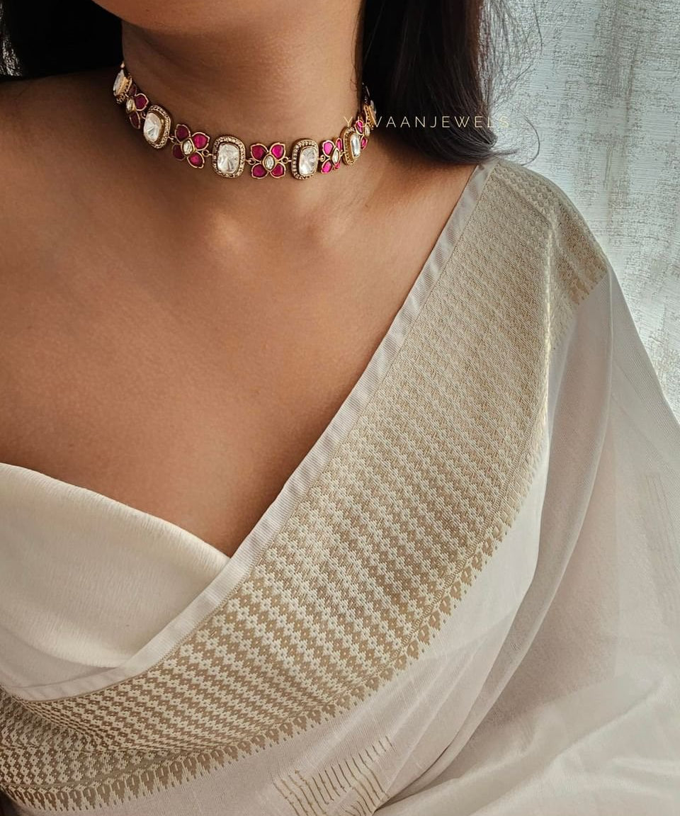Katha Polki choker/Necklace