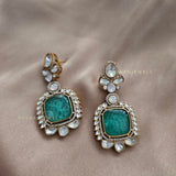 Ambar semi-precious stone Earings