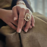 Regalia Adjustable Quartz ring