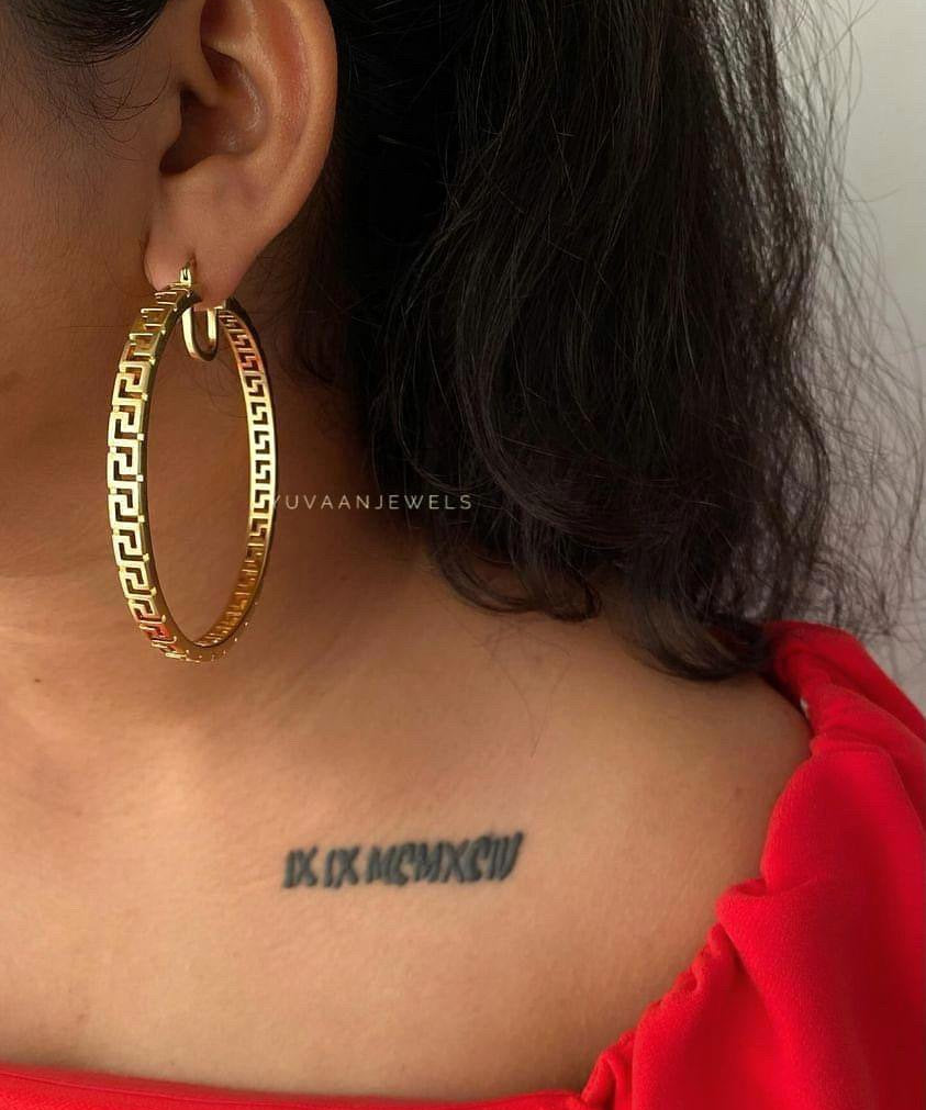 Enesa Gold hoops