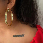 Enesa Gold hoops
