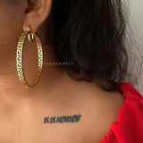 Enesa Gold hoops