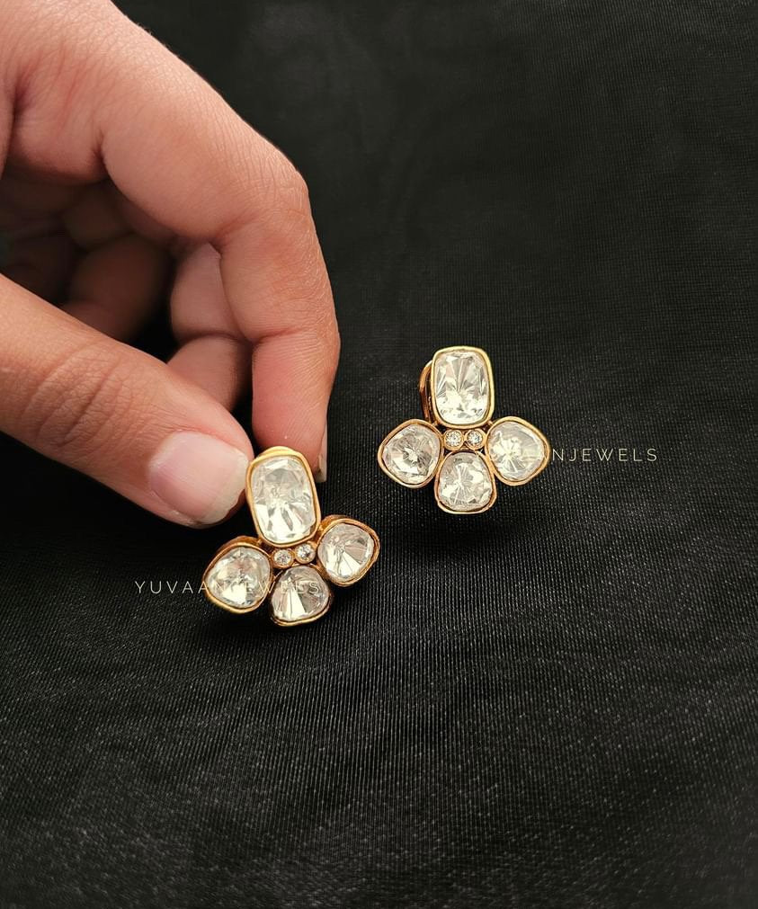 Nurvi Polki Studs