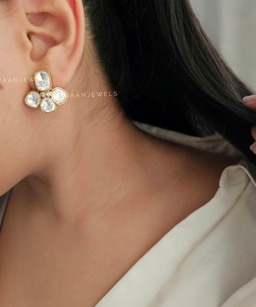 Nurvi Polki Studs