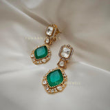 Panna polki necklace