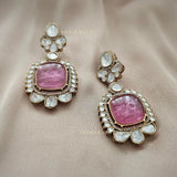 Ambar semi-precious stone Earings