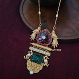 Meera handcrafted necklace
