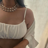Malsa Twin Polki Necklace