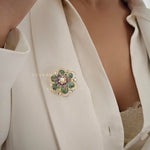 Natures kiss Floral Brooch pin