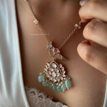 Shifra polki necklace