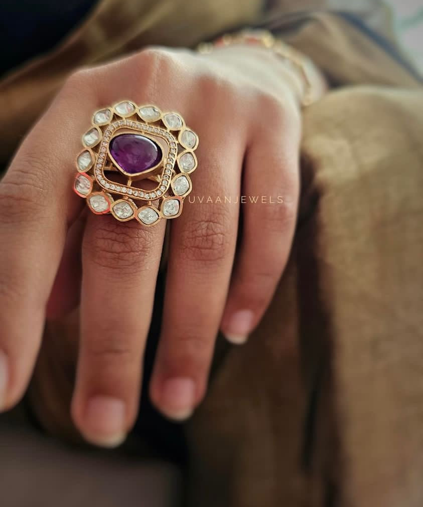 Regalia Adjustable Quartz ring