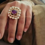 Regalia Adjustable Quartz ring