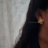 Ava Gold&pearl Earings