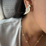 Shifra polki necklace