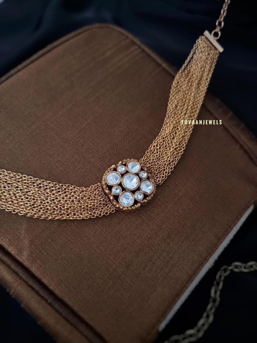 Parul polki choker