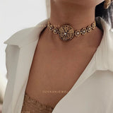 Sun-kissed Gold Choker