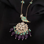 Shifra polki necklace