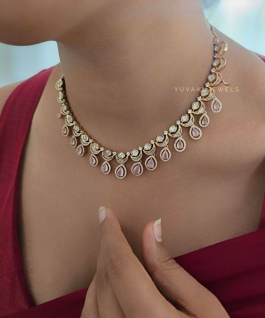 Kavya polki necklace
