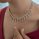 Kavya polki necklace