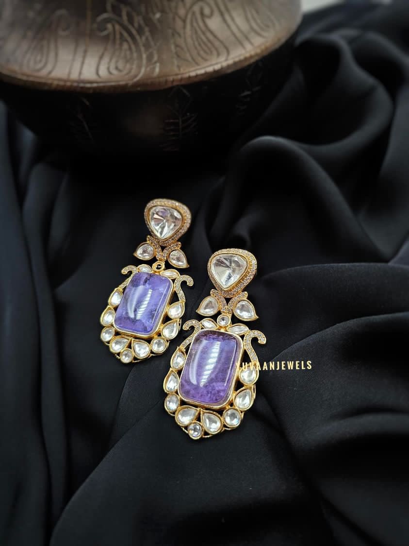 Fabiana polki and Quartz necklace