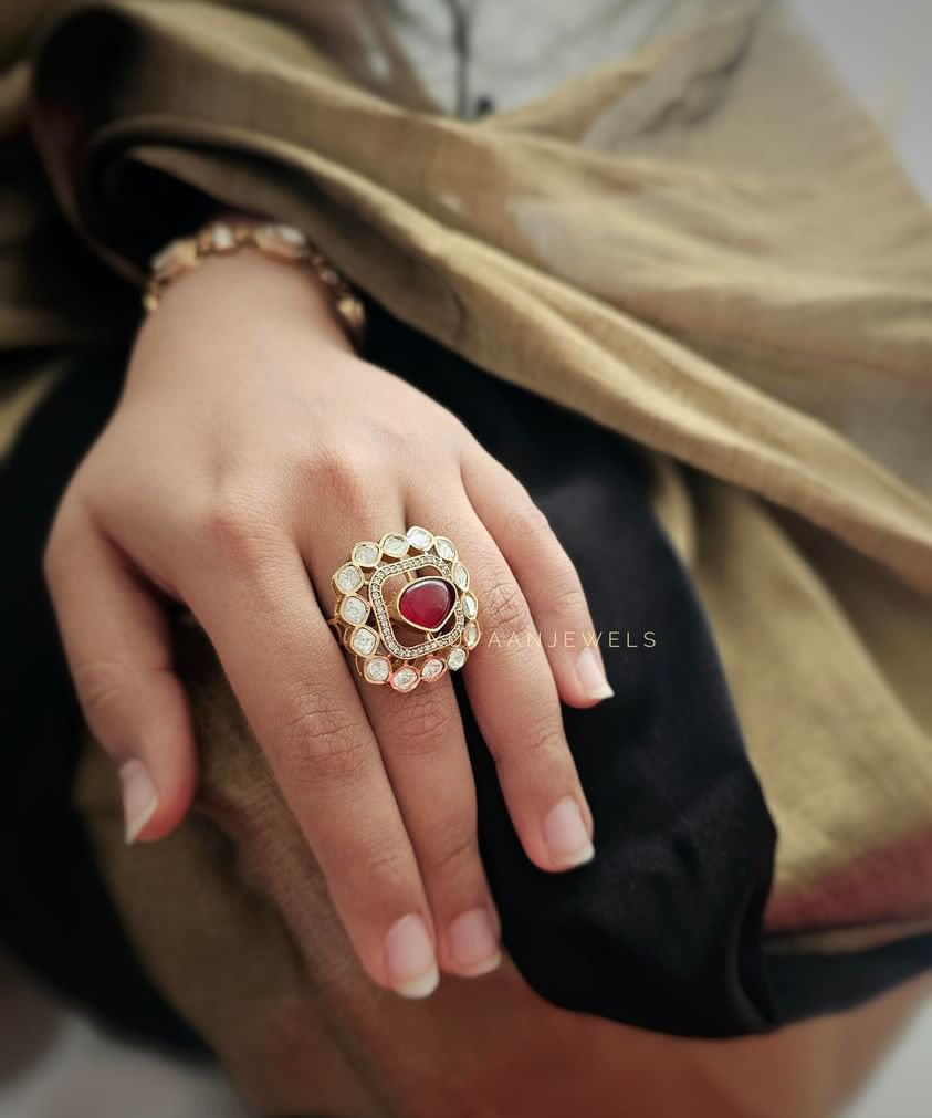 Regalia Adjustable Quartz ring